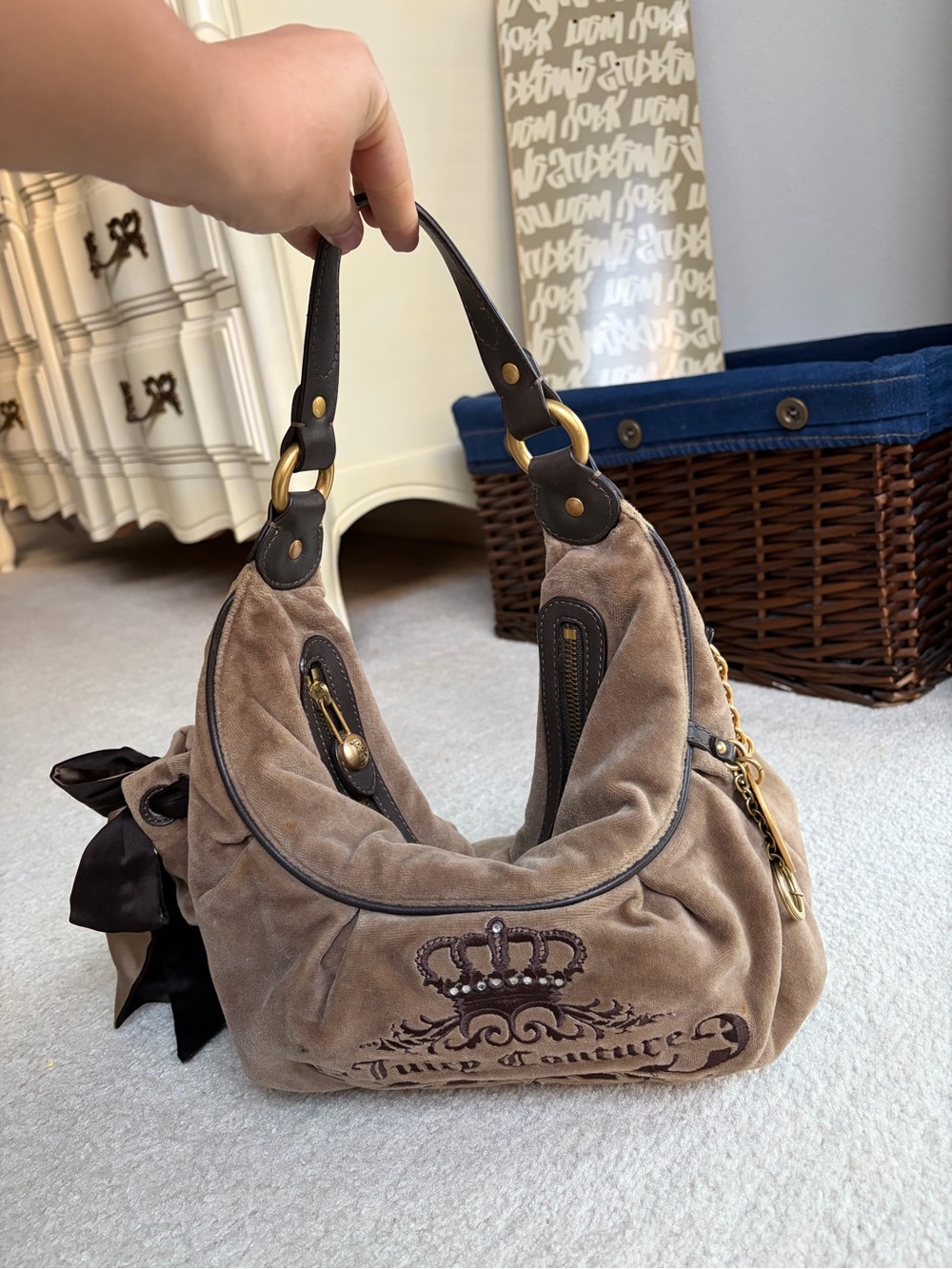Juicy Couture Vintage Velour Bag
